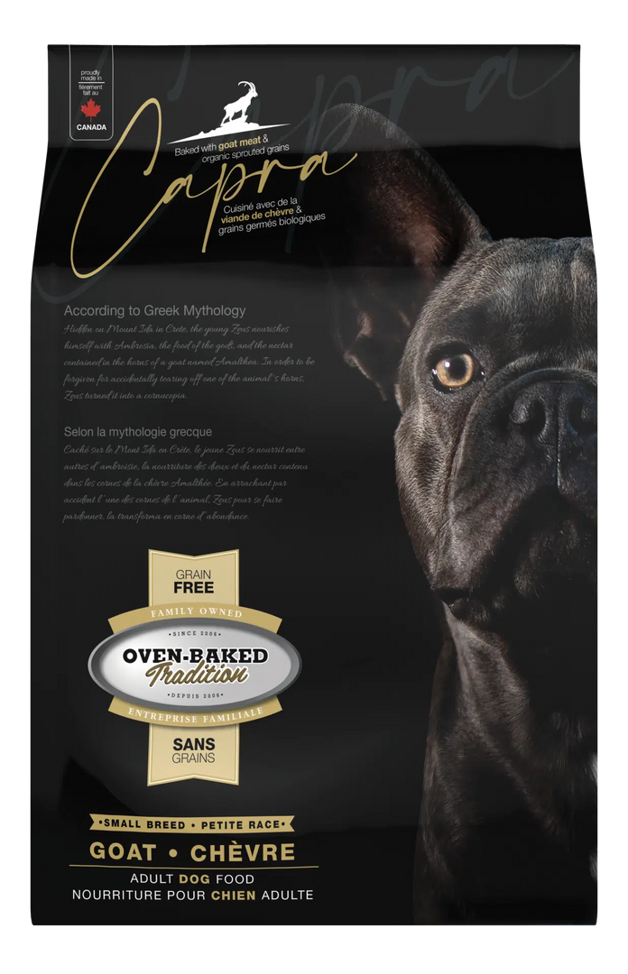 Oven-Baked Tradition Sans Grains - Capra, Chèvre - Nourriture Sèche pour Chiens de Petites Races