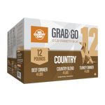 Voir l’image dans la galerie, Big Country Raw Grab N Go - Campagnard - Nourriture Crue Congelée pour Chiens