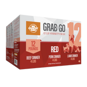 Big Country Raw Grab N Go - Viande Rouge - Nourriture Crue Congelée pour Chiens