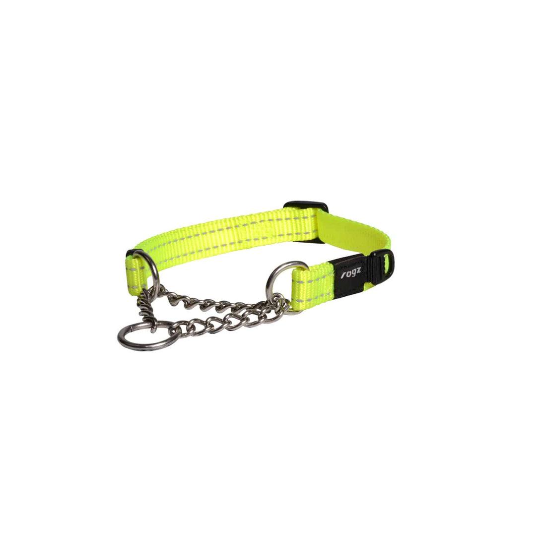 ROGZ Collier Snake Contrôle à Chaîne L Jaune
