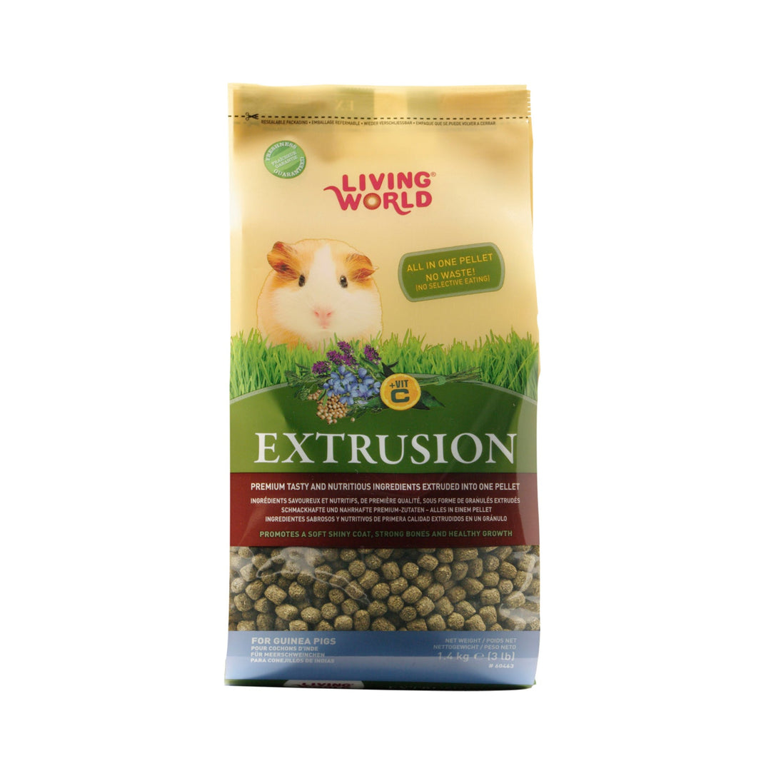 Living World - Aliment Extrudé Tout-en-Un - Nourriture pour Cochons d'Inde