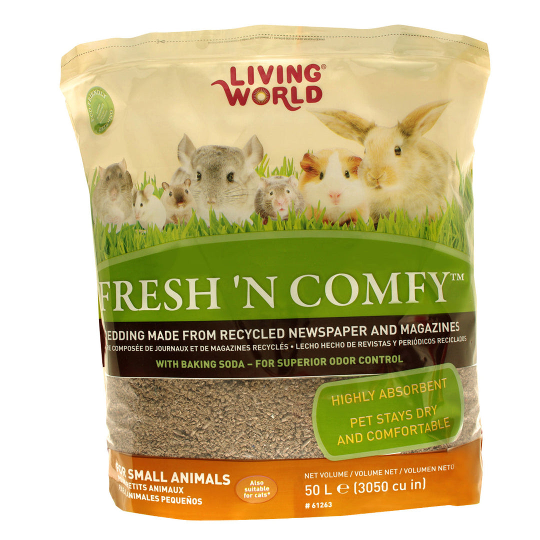 LW Litière Fresh 'N Comfy, Brune 50L