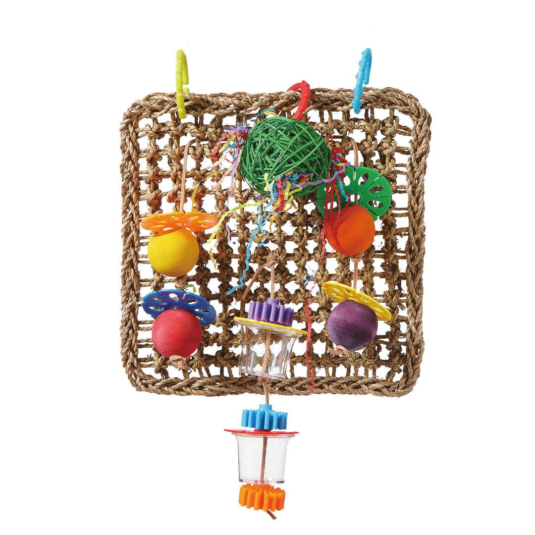 *SMART PLAY Jouet Perroquets Filet à Explorer