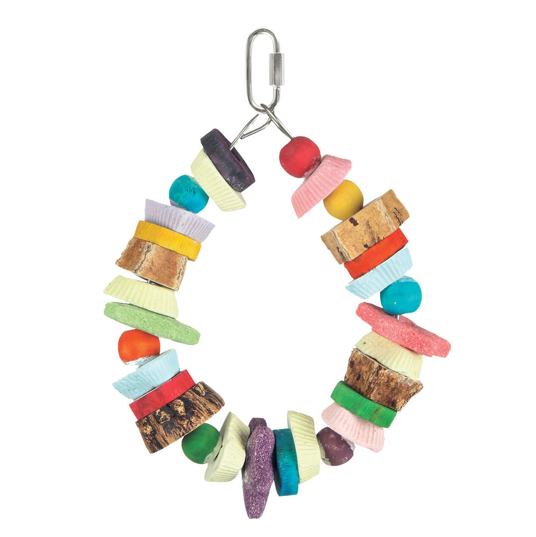 *SMART PLAY Jouet Perroquets Couronne de Macarons