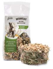 Living World Green - Galette de Foin Botanicals au Panais - Gâteries pour Rongeurs
