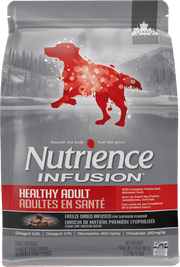 Nutrience Infusion - Boeuf des Prairies Canadiennes - Nourriture Sèche avec Infusion de Foie Lyophilisée pour Chiens Adultes