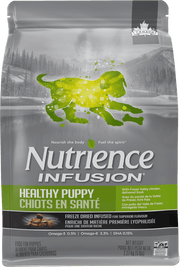Nutrience Infusion - Poulet de la Vallée du Fraser - Nourriture Sèche avec Infusion de Foie Lyophilisée pour Chiots