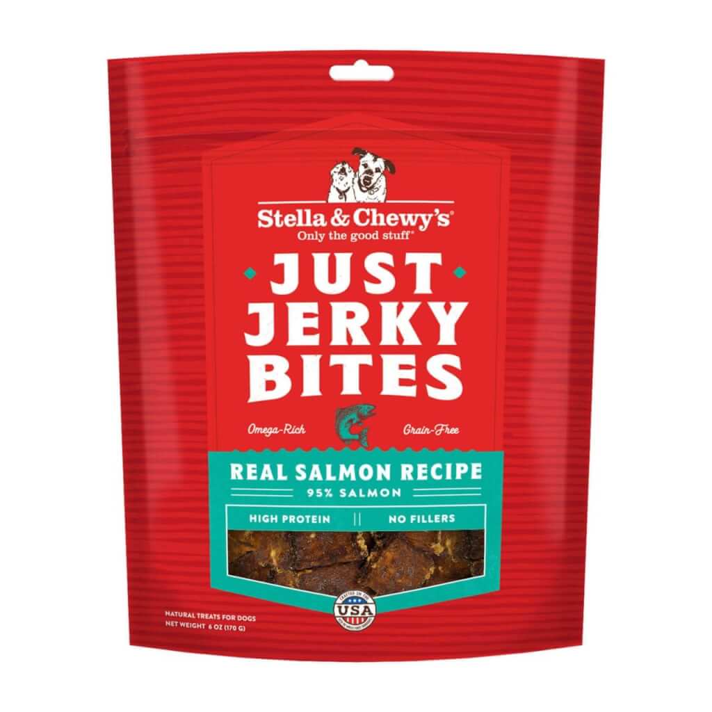 Stella & Chewy's Just Jerky Bites - Saumon - Gâteries Tendres pour Chiens