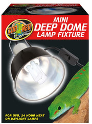 ZOO MED Mini Luminaire à Dôme Profond pour Reptiles