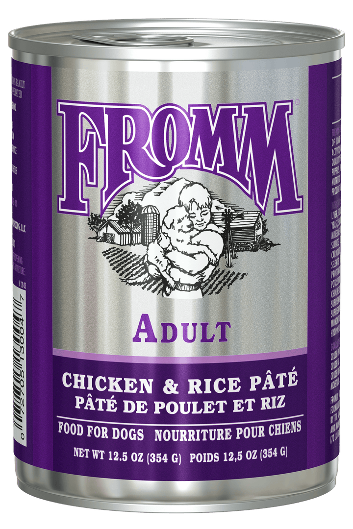 Fromm Classic - Pâté de Poulet et Riz - Nourriture Humide pour Chiens Adultes
