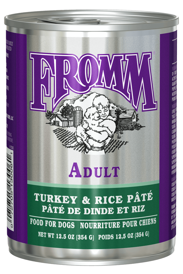 Fromm Classic - Pâté Dinde et Riz - Nourriture Humide pour Chiens Adultes