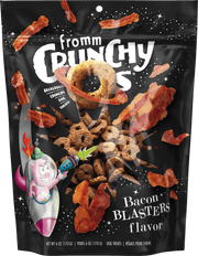 Fromm Crunchy O's - Bacon Blasters - Gâteries Croquantes pour Chiens