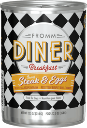 Fromm Diner Breakfast - Steak et Oeufs en Sauce - Nourriture Humide pour Chiens