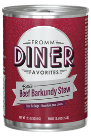 Fromm Diner Favorites - Ragoût Boeuf Bourguignon - Nourriture Humide pour Chiens
