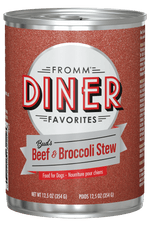 Voir l’image dans la galerie, Fromm Diner Favorites - Ragoût de Boeuf et Brocoli - Nourriture Humide pour Chiens