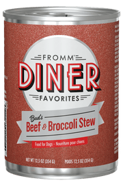 Fromm Diner Favorites - Ragoût Boeuf et Brocoli - Nourriture Humide pour Chiens