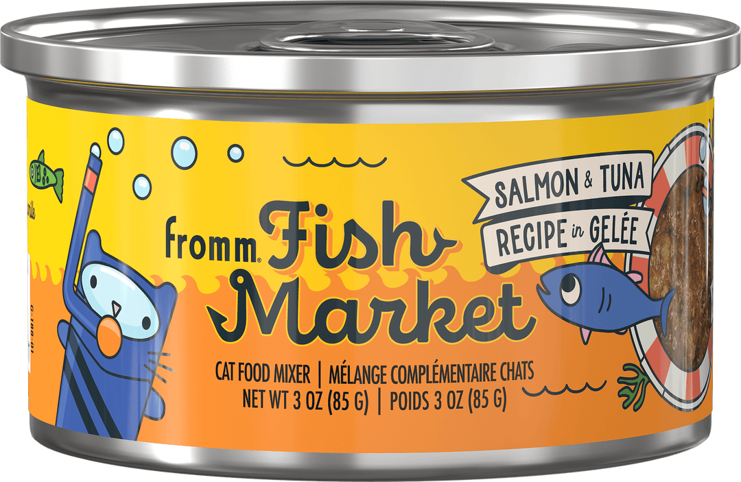 Fromm Fish Market - Saumon & Thon en Gelée - Complément Alimentaire pour Nourriture pour Chats