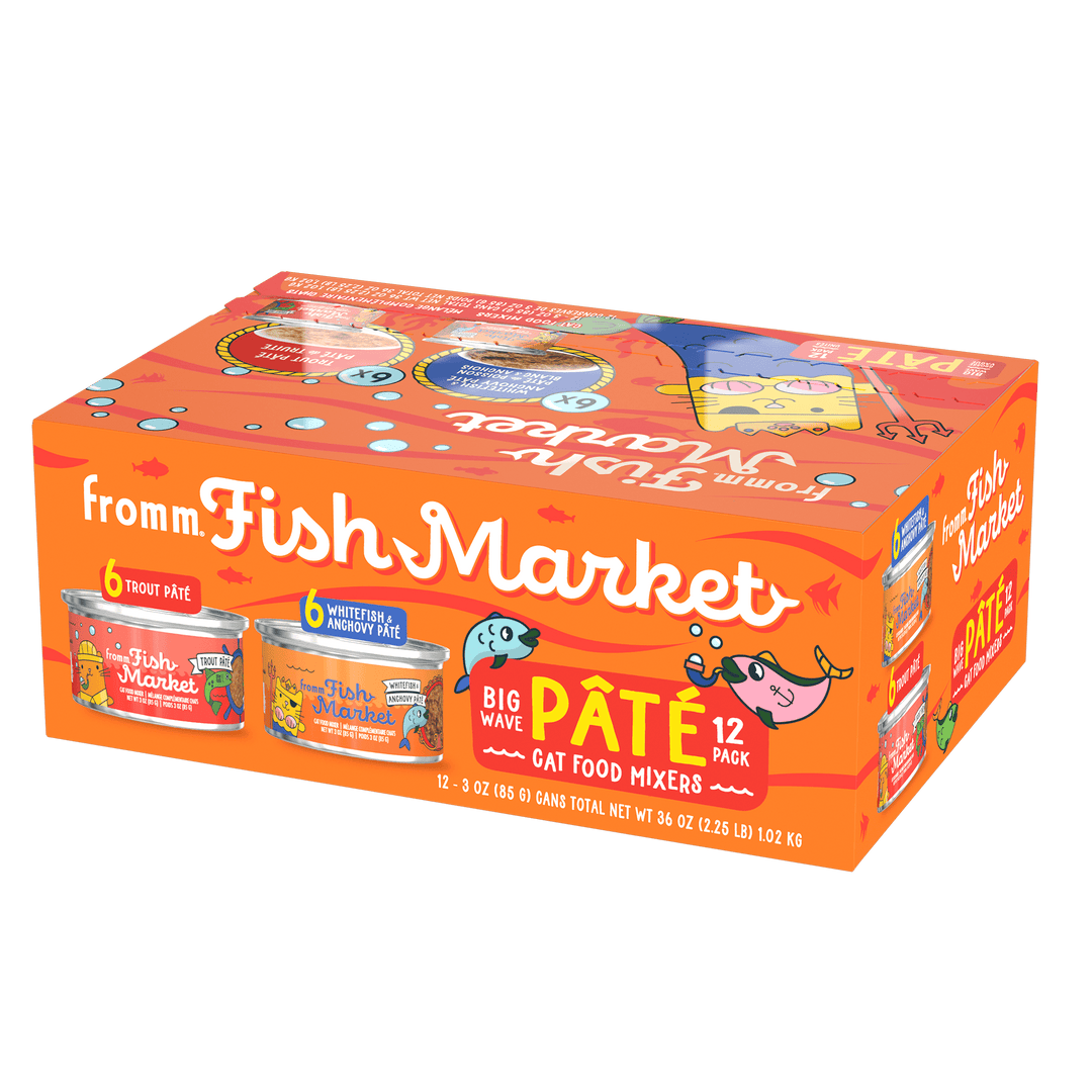 Fromm Fish Market - Pâté Big Wave - Complément Alimentaire pour Nourriture pour Chats