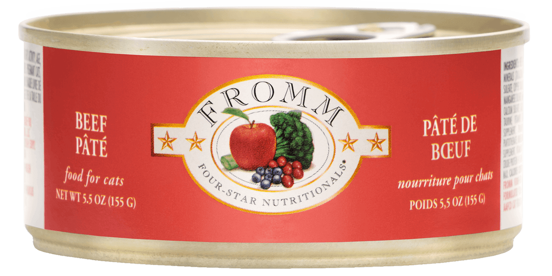 Fromm Four-Star - Chat Adulte Pâté de Boeuf - Nourriture Humide pour Chats