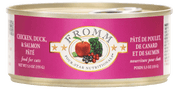 Fromm Four-Star - Chat Adulte Pâté de Poulet, Canard et Saumon - Nourriture Humide pour Chats