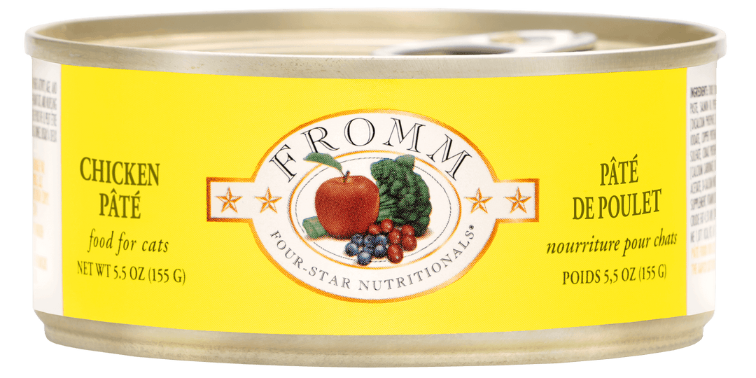 Fromm Four-Star - Chat Adulte Pâté de Poulet - Nourriture Humide pour Chats