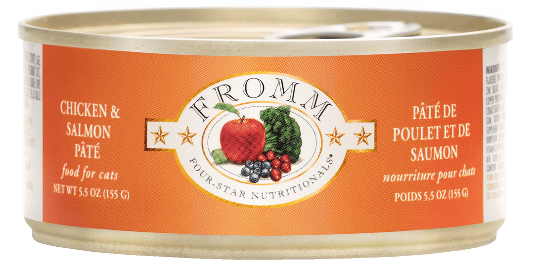 Fromm Four-Star - Pâté de Poulet et Saumon - Nourriture Humide pour Chats