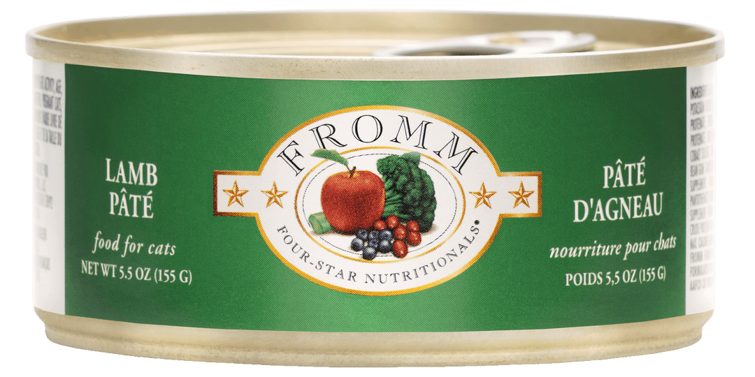 Fromm Four-Star - Chat Adulte Pâté d'Agneau - Nourriture Humide pour Chats