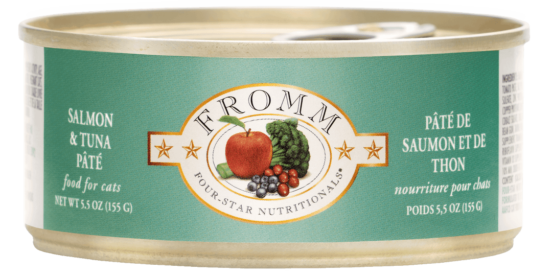 Fromm Four-Star - Pâté de Saumon et Thon - Nourriture Humide pour Chats