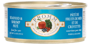 Fromm Four-Star - Chat Adulte Pâté de Fruits de Mer et Crevettes - Nourriture Humide pour Chats