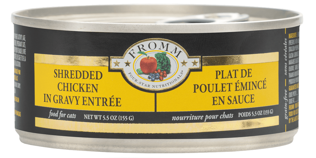 Fromm Four-Star - Poulet Émincé en Sauce - Nourriture Humide pour Chats