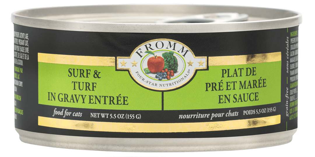 Fromm Four-Star - Pré et Marée en Sauce - Nourriture Humide pour Chats