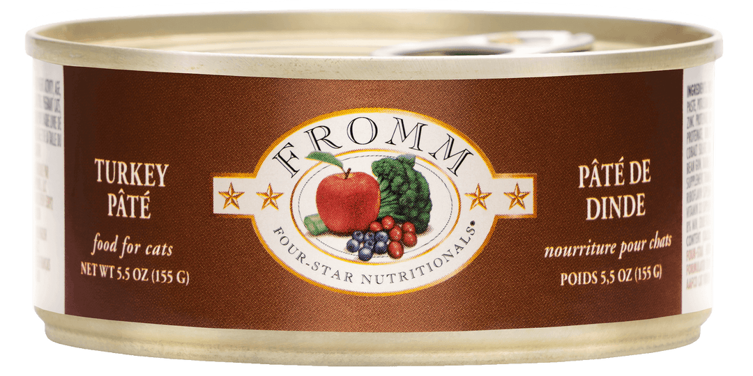 Fromm Four-Star - Chat Adulte Pâté de Dinde - Nourriture Humide pour Chats