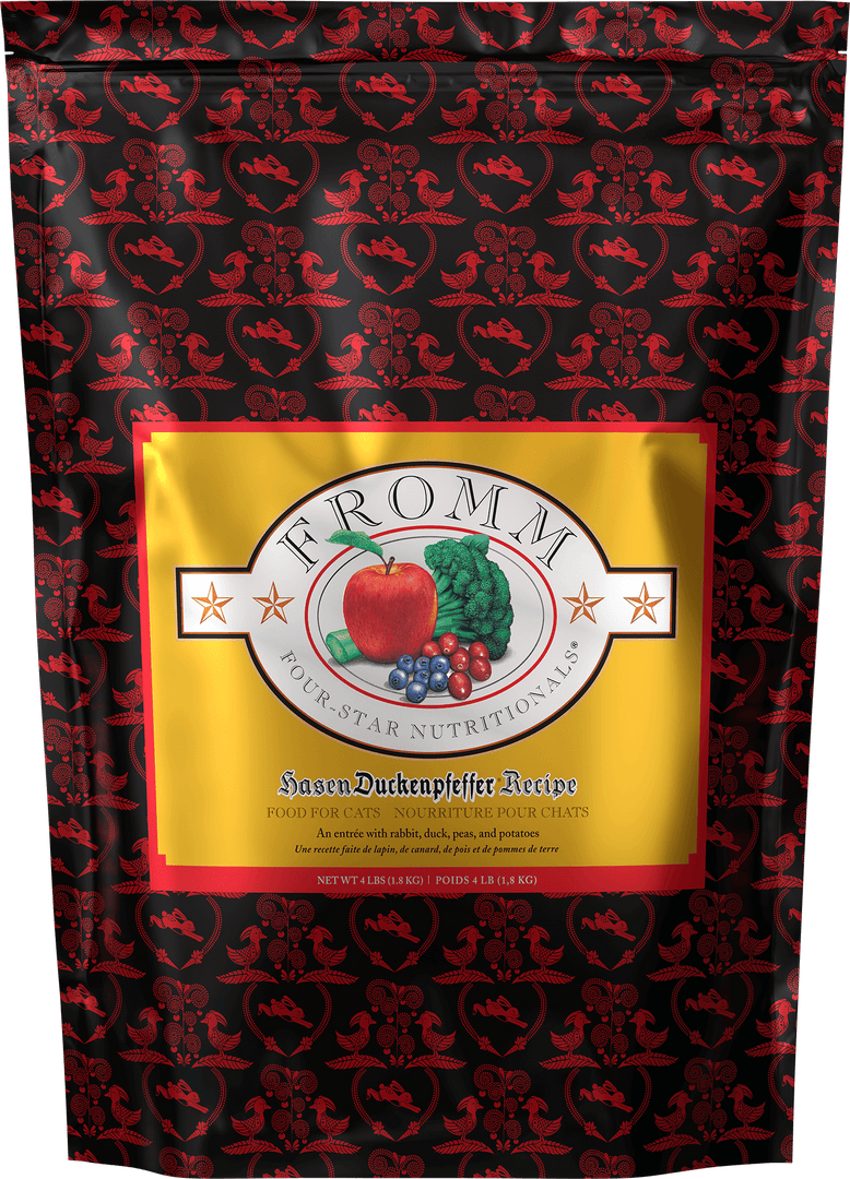Fromm Four-Star Sans Grains - Hasen Duckenpfeffer - Nourriture Sèche pour Chats