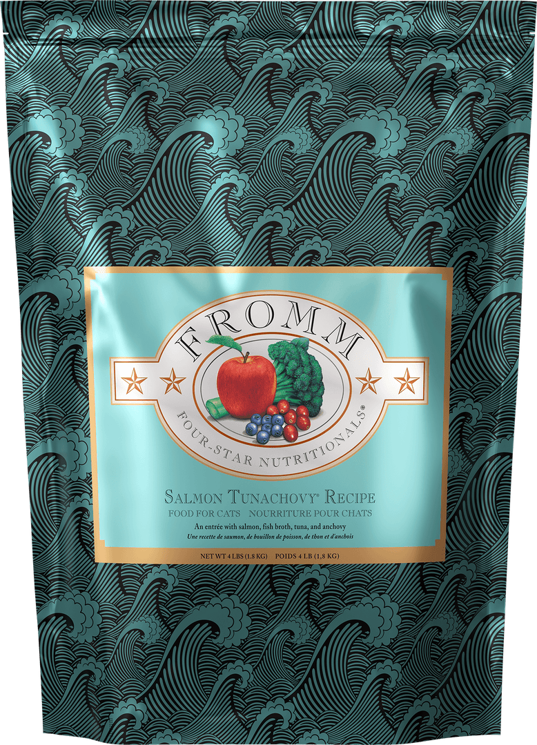 Fromm Four-Star Sans Grains - Saumon Tunachovy - Nourriture Sèche pour Chats