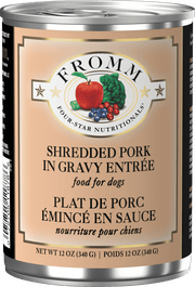 Fromm Four-Star - Porc Émincé en Sauce - Nourriture Humide pour Chiens