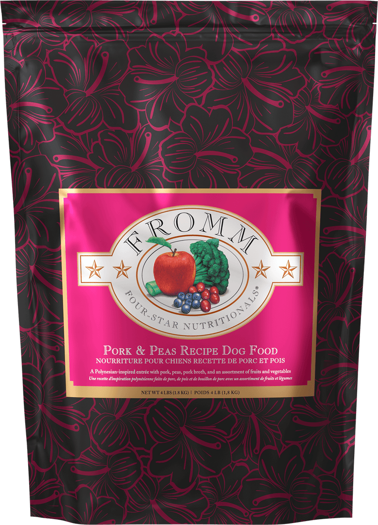 Fromm Four-Star Sans Grains - Porc et Pois - Nourriture Sèche pour Chiens