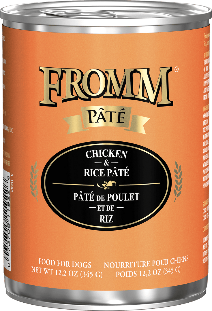 Fromm Gold - Pâté de Poulet et Riz - Nourriture Humide pour Chiens