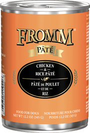 Fromm Gold - Pâté Poulet et Riz - Nourriture Humide pour Chiens