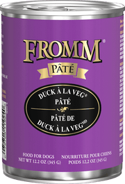 Fromm Gold Sans Grains - Pâté Canard À La Veg - Nourriture Humide pour Chiens