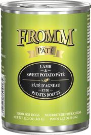 Fromm Gold Sans Grains - Pâté Agneau et Patates Douces - Nourriture Humide pour Chiens
