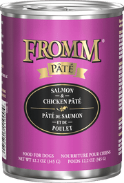 Fromm Gold Sans Grains - Pâté Saumon et Poulet - Nourriture Humide pour Chiens