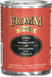 Fromm Gold Sans Grains - Pâté Dinde et Citrouille - Nourriture Humide pour Chiens