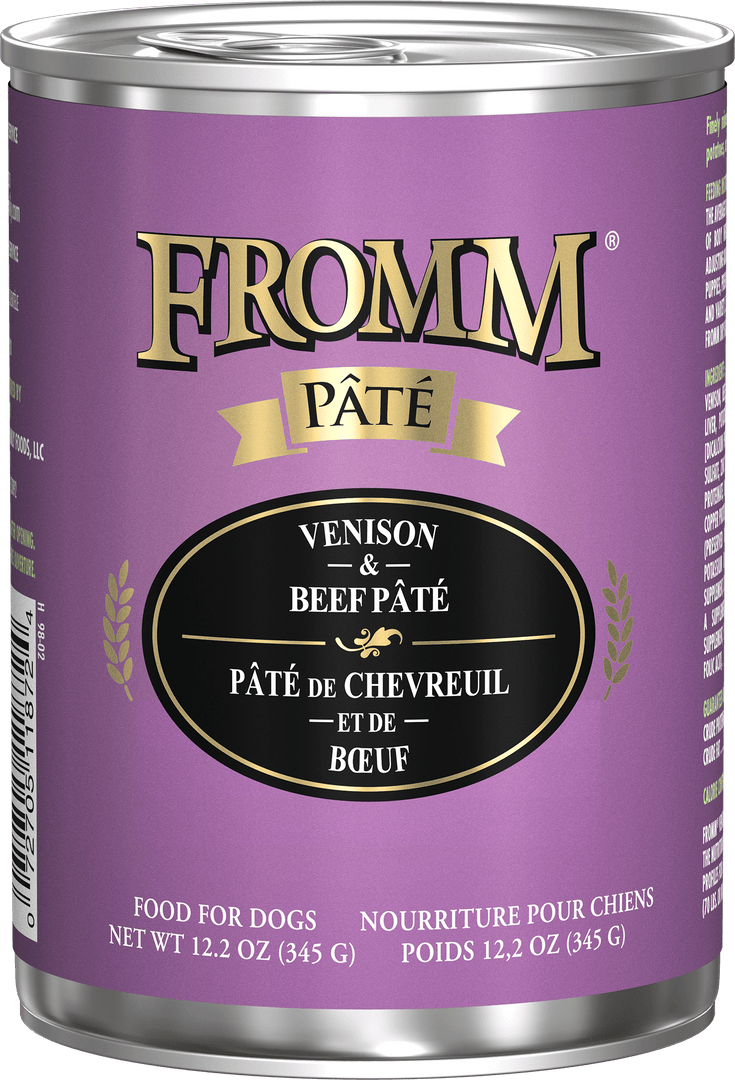 Fromm Gold - Pâté Chevreuil et Boeuf - Nourriture Humide pour Chiens