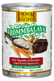 Fromm Frommbalaya - Ragoût Boeuf, Légumes et Riz - Nourriture Humide pour Chiens