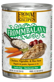 Fromm Frommbalaya - Ragoût Poulet, Légumes et Riz - Nourriture Humide pour Chiens