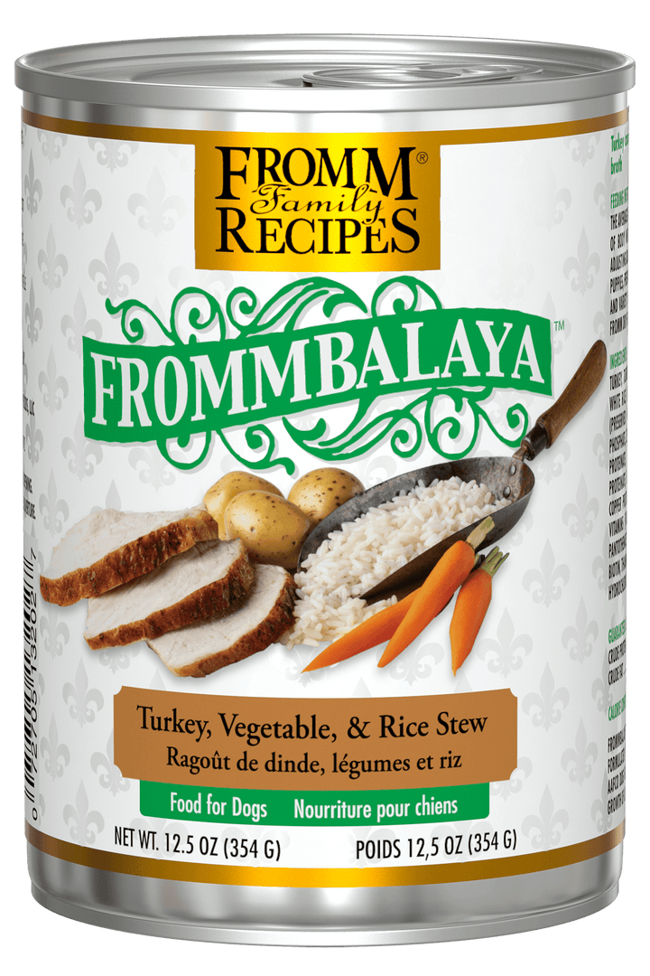 Fromm Frommbalaya - Ragoût de Dinde, Légumes et Riz - Nourriture Humide pour Chiens