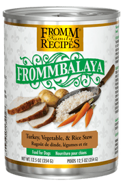 Fromm Frommbalaya - Ragoût Dinde, Légumes et Riz - Nourriture Humide pour Chiens