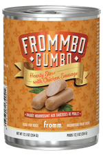 Voir l’image dans la galerie, Fromm Frommbo Gumbo - Ragoût Saucisses de Poulet - Nourriture Humide pour Chiens
