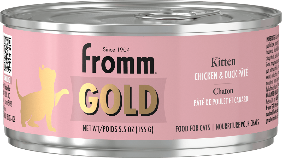 Fromm Gold - Chaton Pâté de Poulet et Canard - Nourriture Humide pour Chats