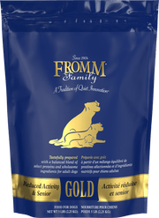 Fromm Gold - Activité Réduite et Senior - Nourriture Sèche pour Chiens Âgés